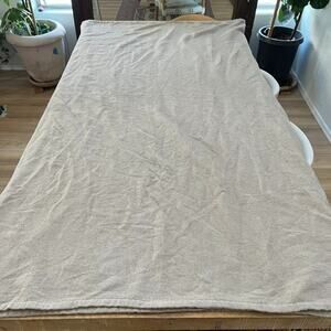 Docofil Brown Full Double Blanket 100% Cotton Sustainable
